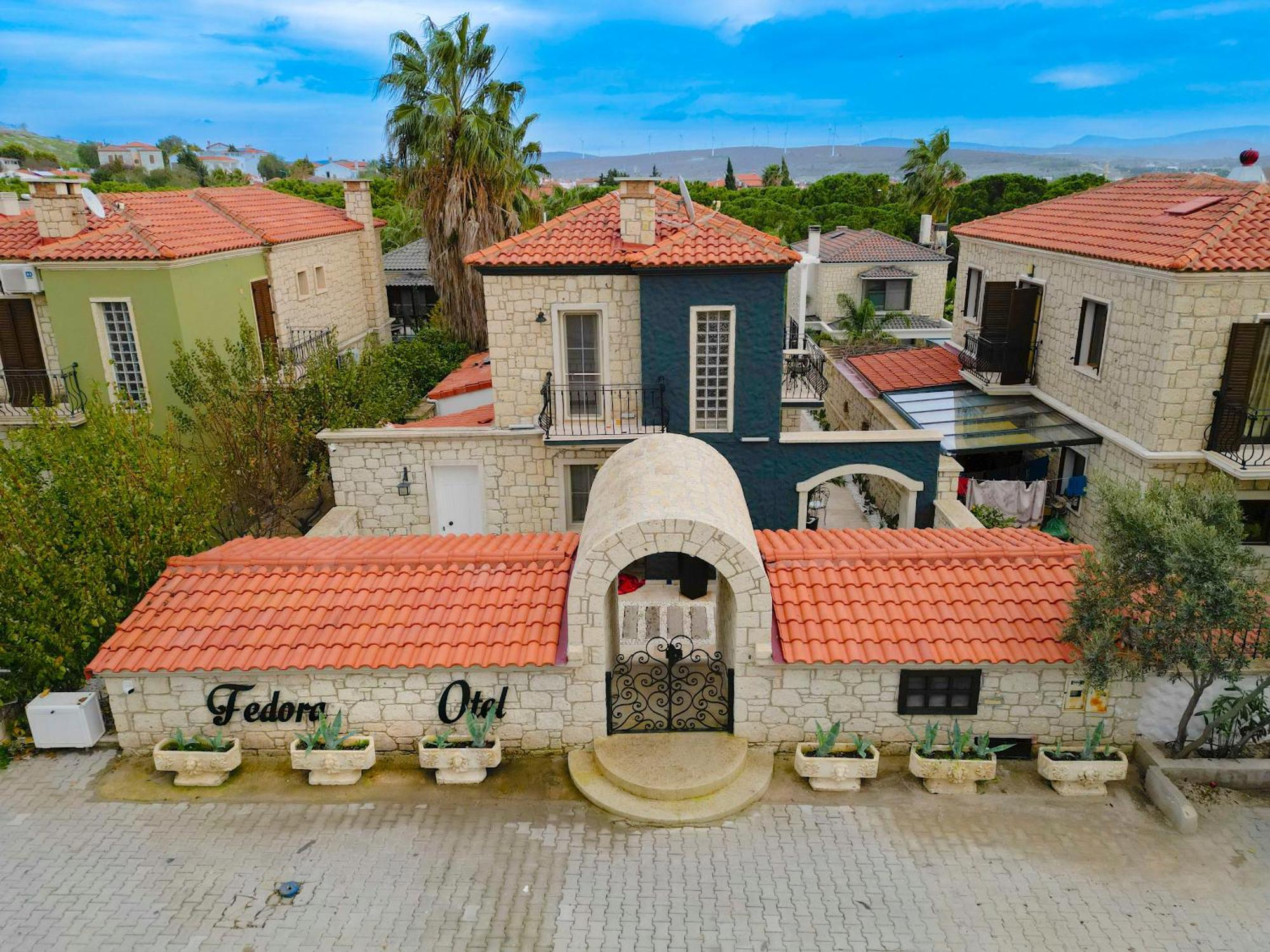 Fedora Otel Алачати Екстер'єр фото